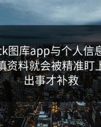 关于99tk图库app与个人信息：为什么你一填资料就会被精准盯上：别等出事才补救