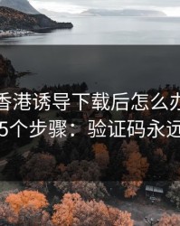 被99tk香港诱导下载后怎么办？手机自检的5个步骤：验证码永远别外发